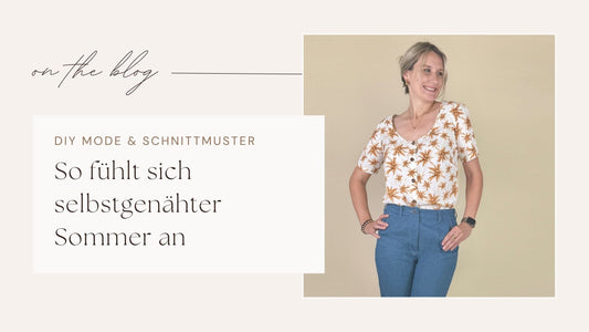 Eine Sommerbluse – leicht, luftig, unverzichtbar
