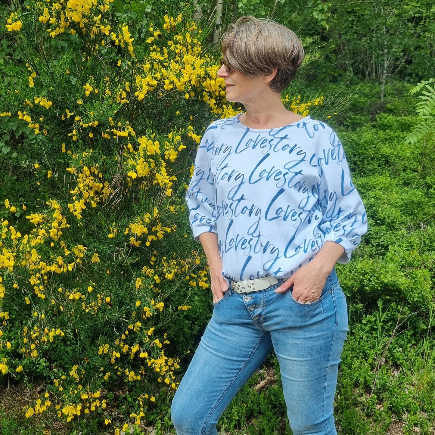 Schnittmuster Shirt CALLA - mit dreiviertel Raglan-Ärmeln - | Gr. 34–56 (PDF)