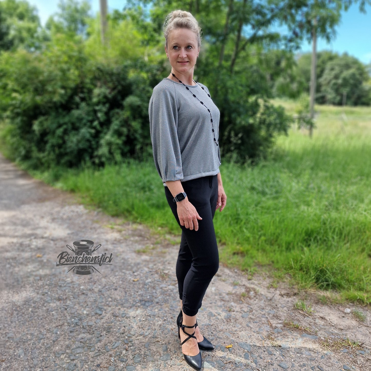 Schnittmuster Shirt CALLA - mit dreiviertel Raglan-Ärmeln - | Gr. 34–56 (PDF)