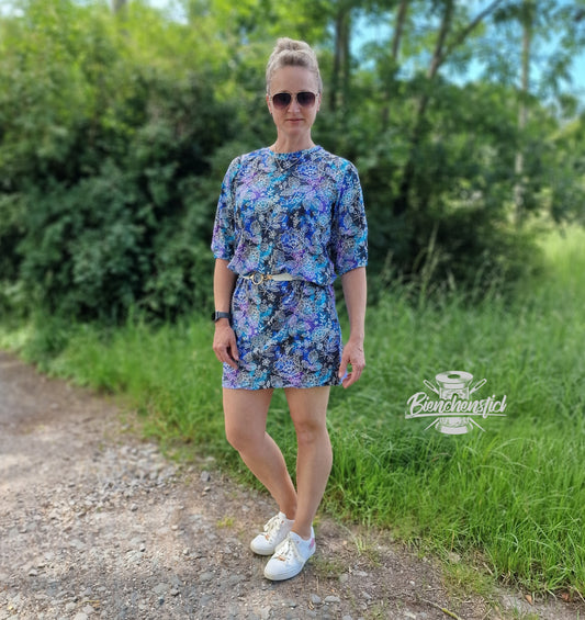 Schnittmuster Shirt CALLA - mit dreiviertel Raglan-Ärmeln - | Gr. 34–56 (PDF)