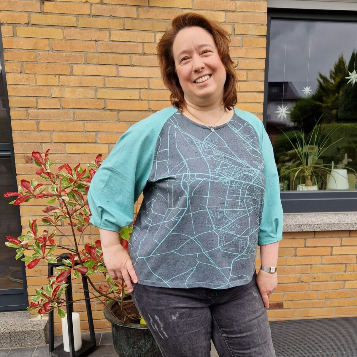 Schnittmuster Shirt CALLA - mit dreiviertel Raglan-Ärmeln - | Gr. 34–56 (PDF)
