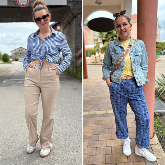 Schnittmuster CARO – Hose mit Taschen & Reißverschluss | Gr. 34–48 (PDF)