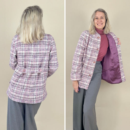 Schnittmuster Jacke ROSI – A-Linie, Stehkragen & Nahttaschen | Gr. 34–48 (PDF)