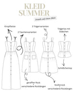 Schnittmuster Kleid SUMMER | Gr. 34–48 (PDF)