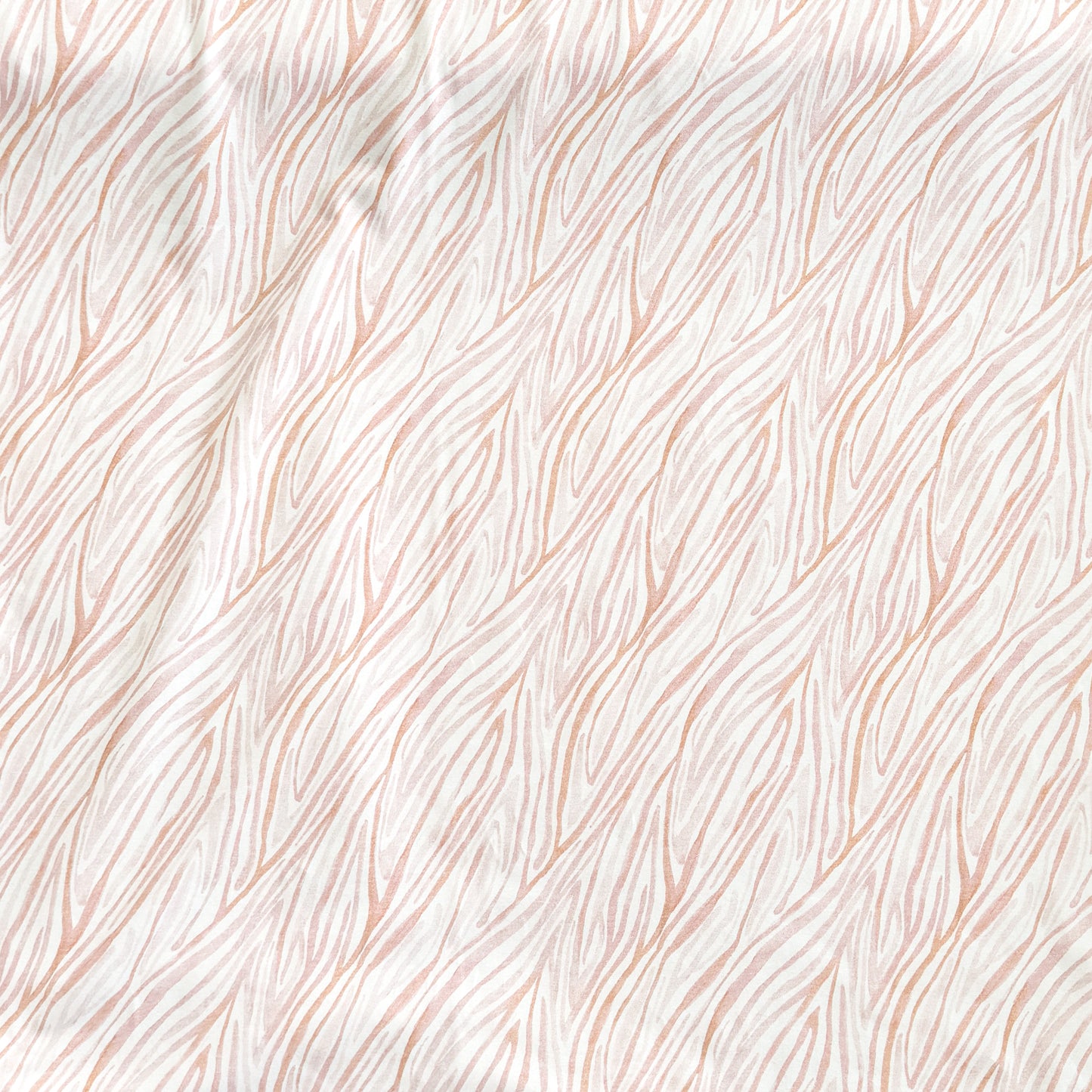 JERSEY BAUMWOLLE - 1,3m - ZEBRA PRINT - WEISS/ROSA