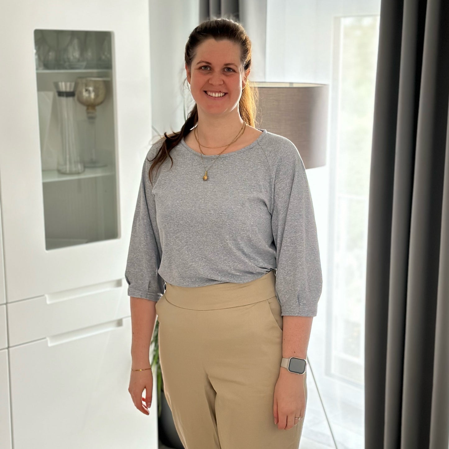 Schnittmuster Shirt CALLA - mit dreiviertel Raglan-Ärmeln - | Gr. 34–56 (PDF)