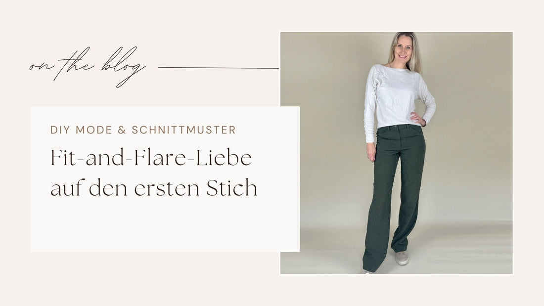 Fit-and-Flare-Hose nähen: Für wen passt der Schnitt – und wie style ich ihn?