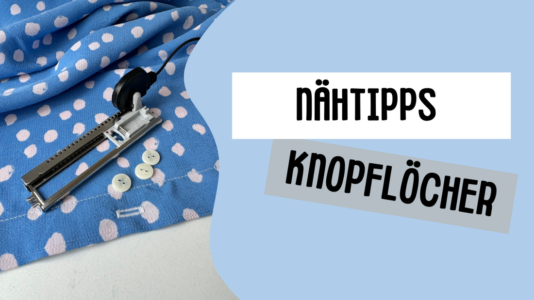 Knopfloch nähen: Der Trick mit dem Knopflochfuß, den kaum jemand kennt | sew4me