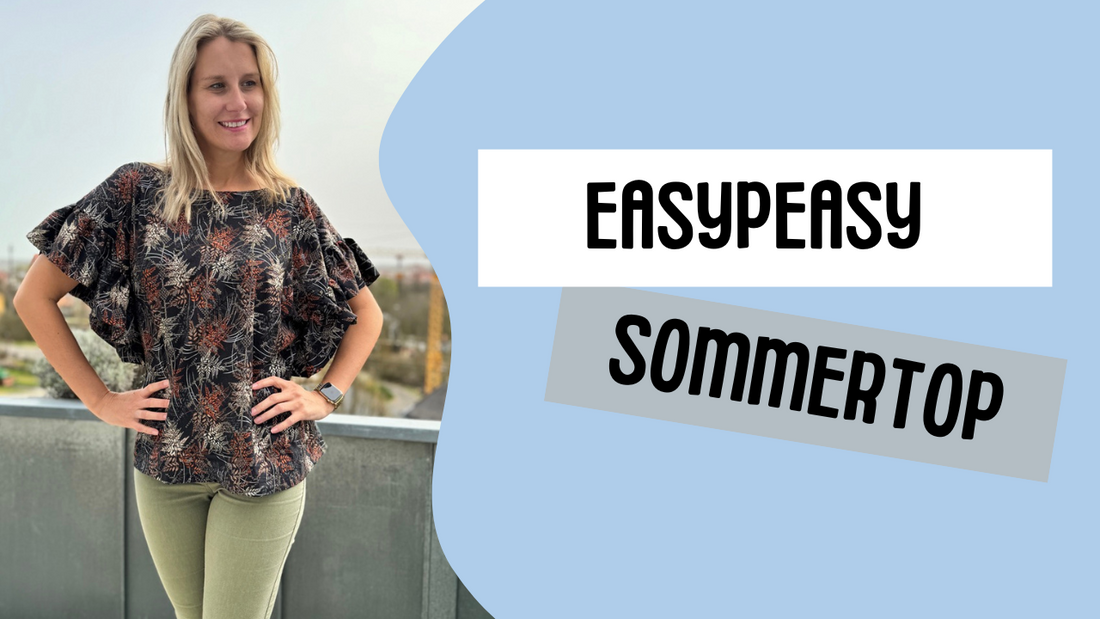 Nähe Dein Sommer-Highlight: Gratis Schnittmuster für Dein neues Lieblingstop!