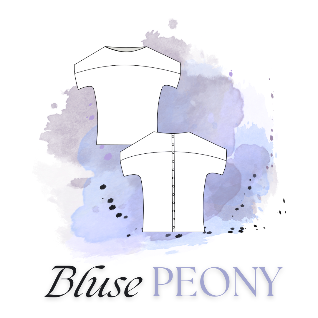 NÄHBOX  | Bluse PEONY  | RESONATE NEON | NERIDA HANSEN - BLAU