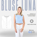 Schnittmuster Bluse LUNA | Gr. 34–48 (PDF)