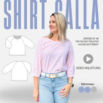 Schnittmuster Shirt CALLA | Gr. 34–56 (PDF)