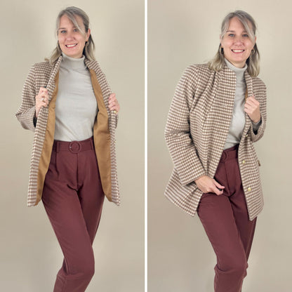 Schnittmuster Jacke ROSI – A-Linie, Stehkragen & Nahttaschen | Gr. 34–48 (PDF)