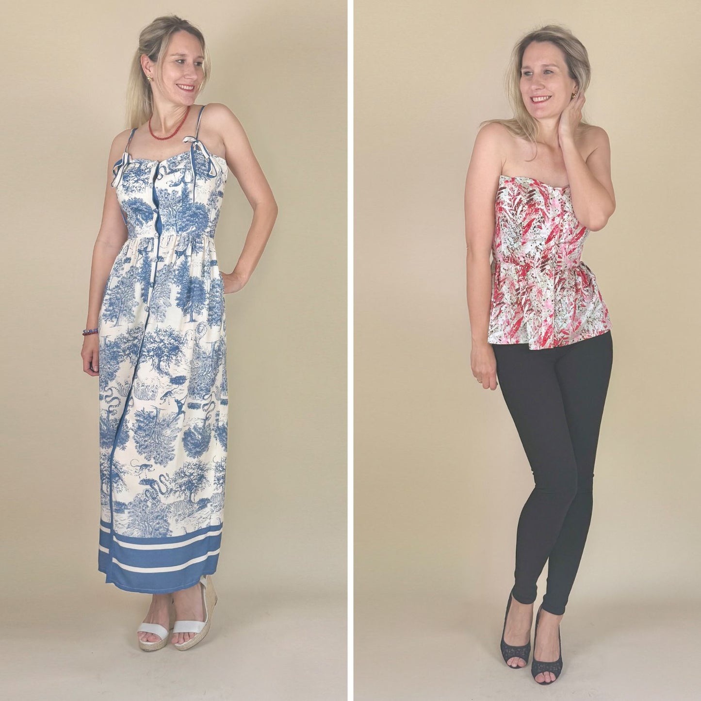 Schnittmuster Kleid SUMMER – mit Knopfleiste & Taschen | Gr. 34–48 (PDF)