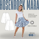 Schnittmuster Hosenrock MARA | Gr. 34–48 (PDF)