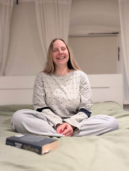 Schnittmuster Pyjama-Set CLARA - Schlafanzug Shirt und Hose | Gr. 34-48 (PDF)