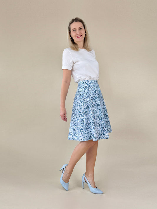 Schnittmuster Rock CAMILLE – Schwingender Rock in 4 Längen | Gr. 34–48 (PDF)