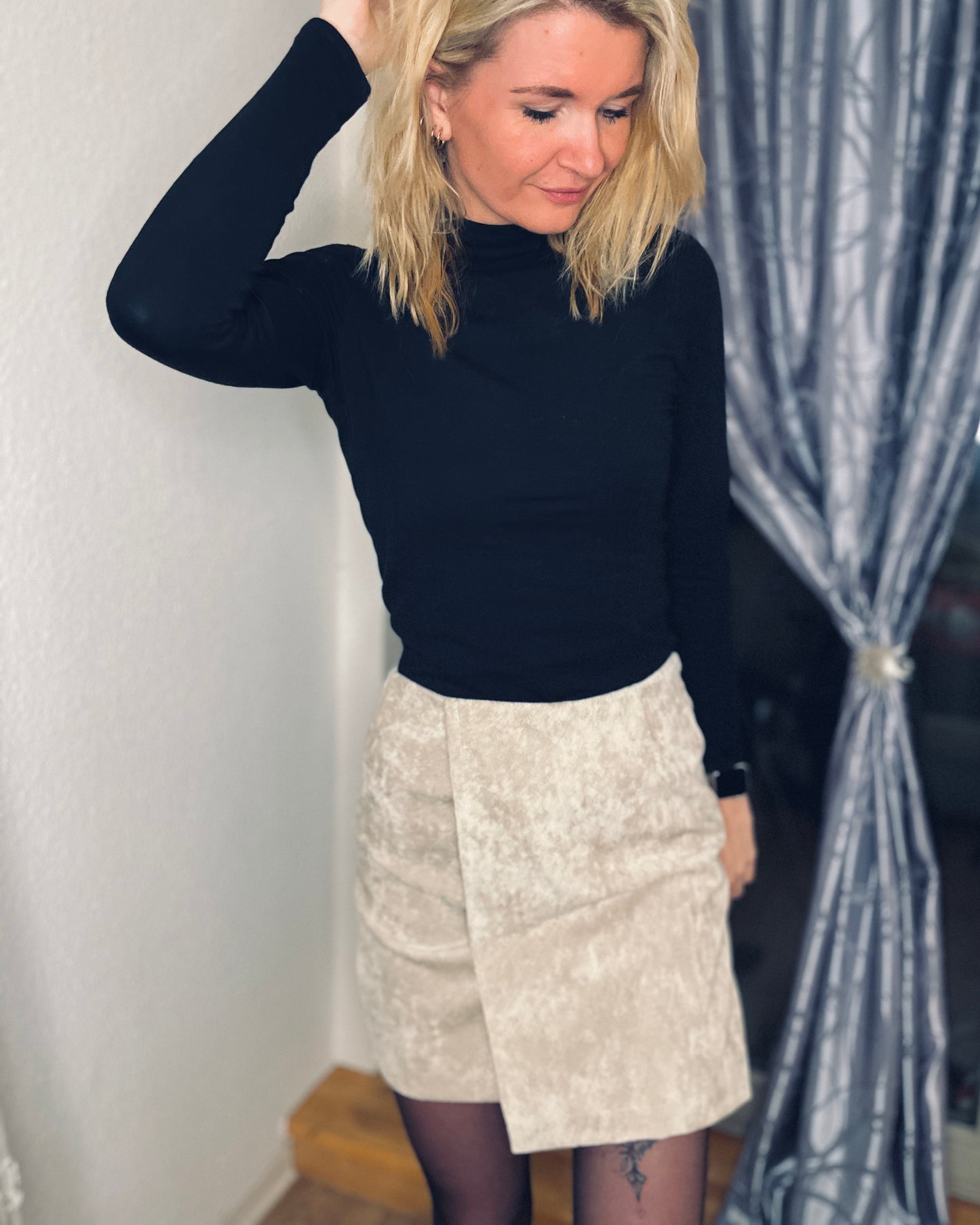 Schnittmuster Rock LILLY - Minirock mit Wickeloptik | Gr. 34-48 (PDF)