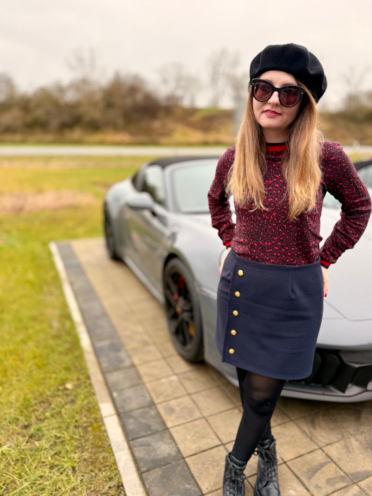 Schnittmuster Rock LILLY - Minirock mit Wickeloptik | Gr. 34-48 (PDF)