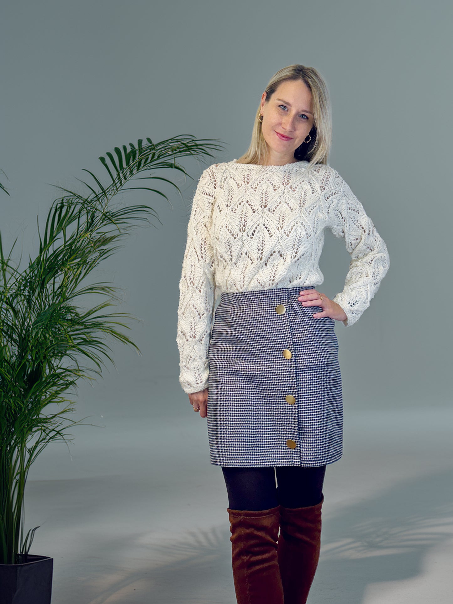 Schnittmuster Rock LILLY - Minirock mit Wickeloptik | Gr. 34-48 (PDF)