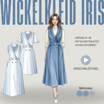 Schnittmuster Wickelkleid IRIS | Gr. 34–48 (PDF)
