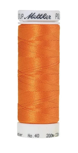 Mettler POLY SHEEN Stickgarn - Sonnenuntergang Orange (1200) - 200m